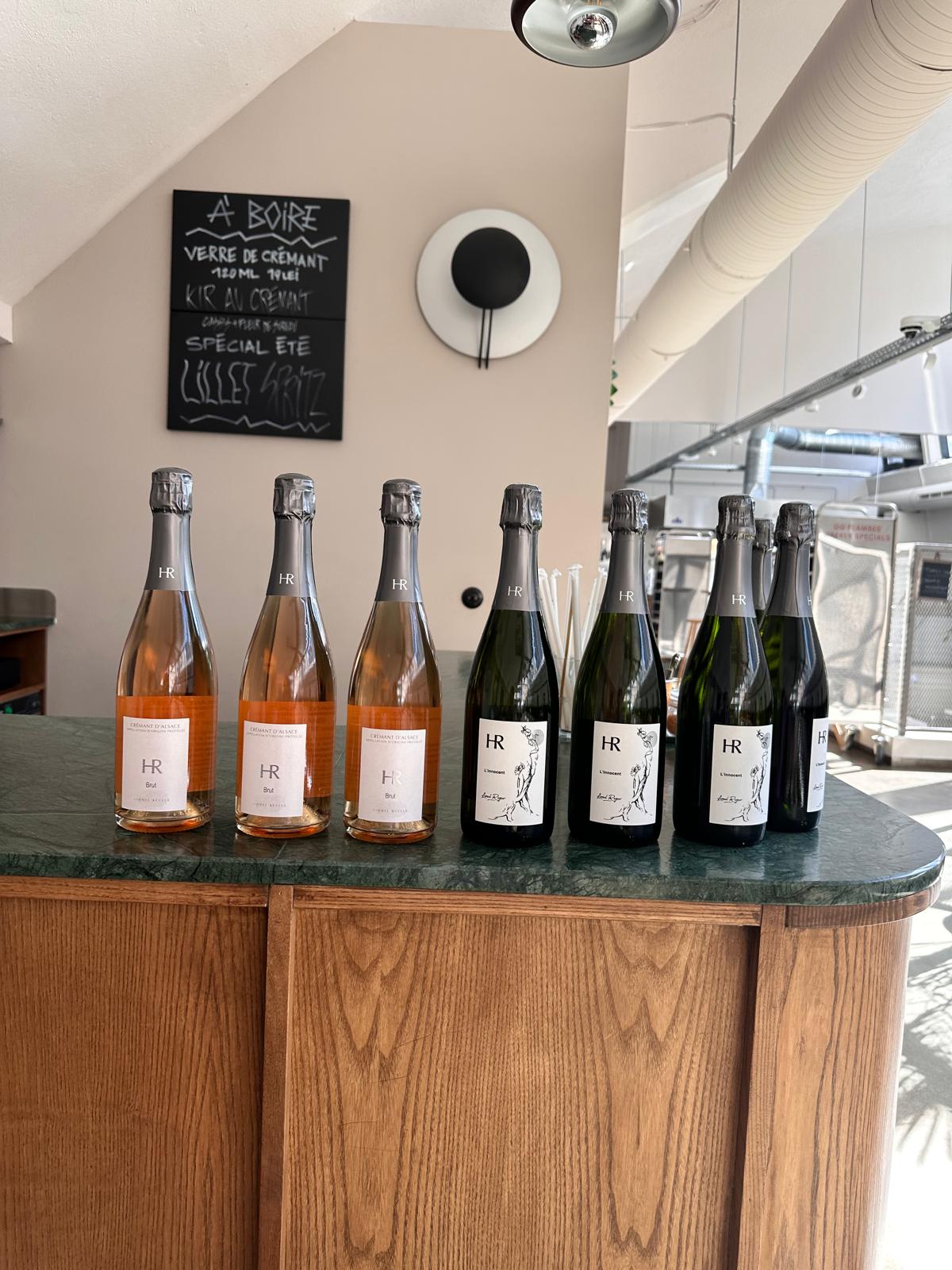 Crémant d'Alsace at the bar, Gluten Glory