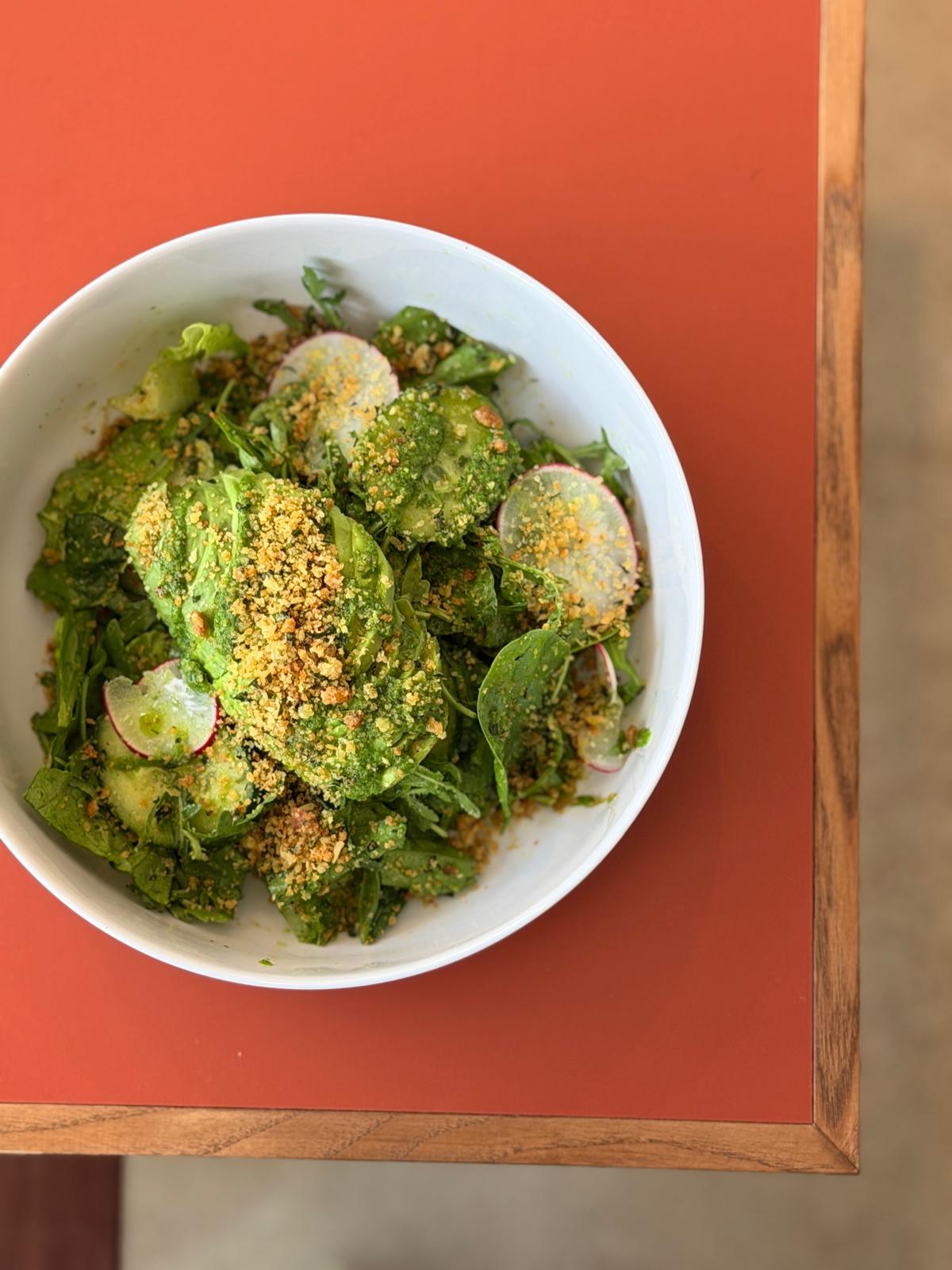 Green Goddess Salad at Gluten Glory