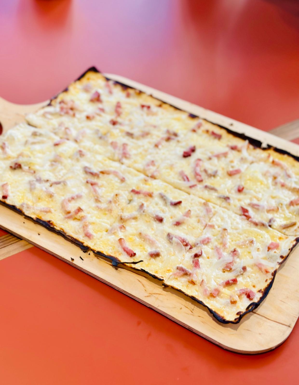 Tarte Flambée at Gluten Glory