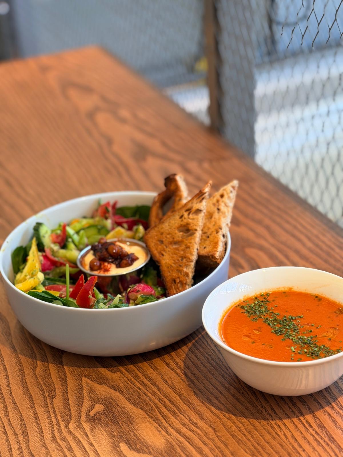 Menu of the day at Gluten Glory