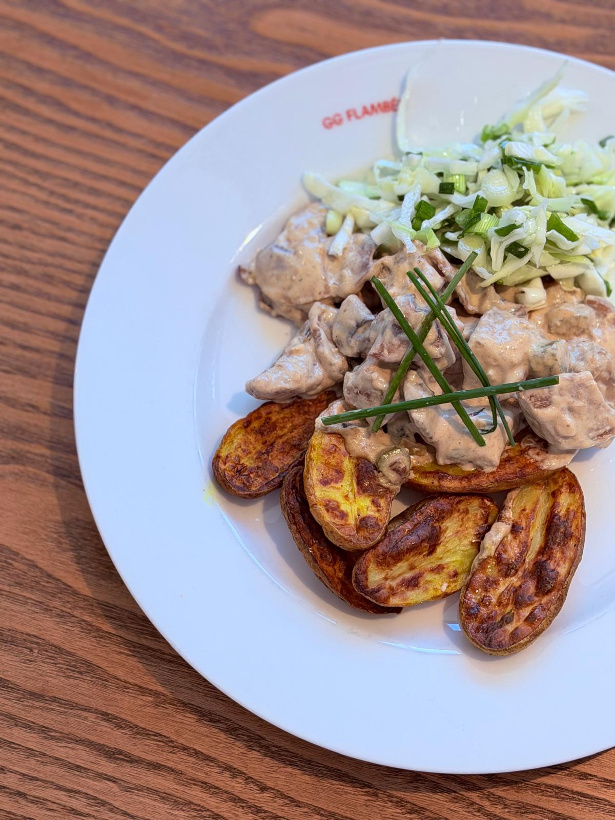 Menu of the day at Gluten Glory